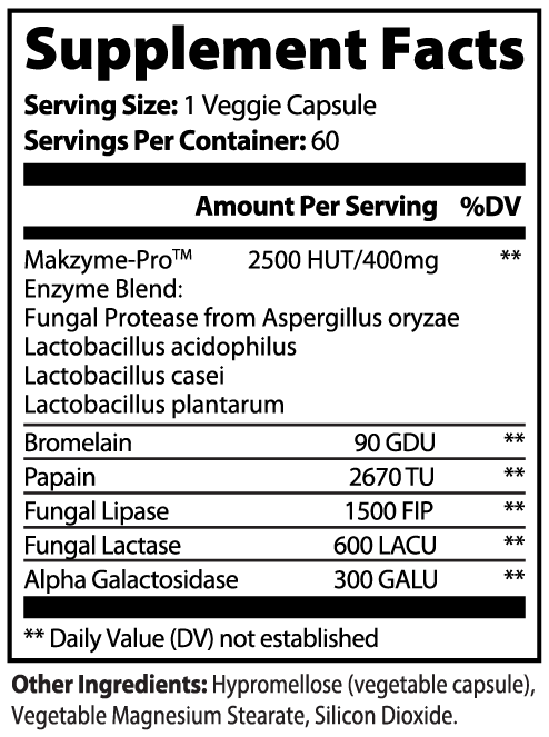 Digestive Enzyme Pro Blend Capsules