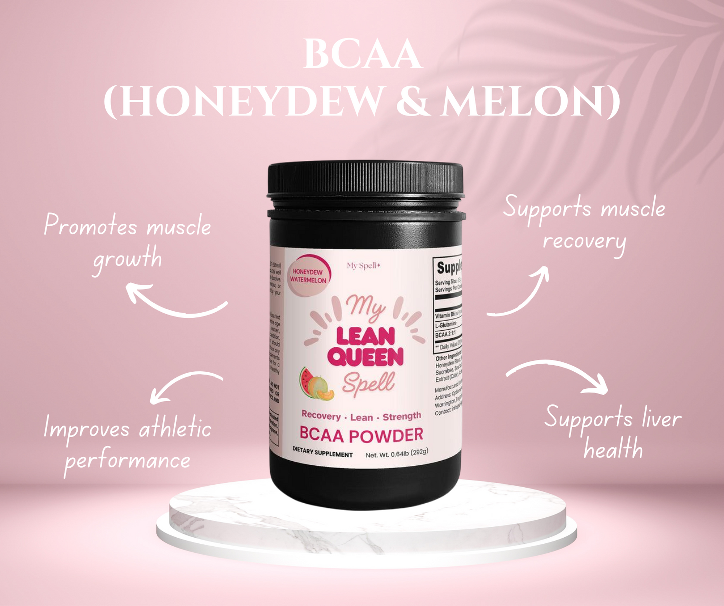 BCAA Powder (Honeydew & Watermelon)