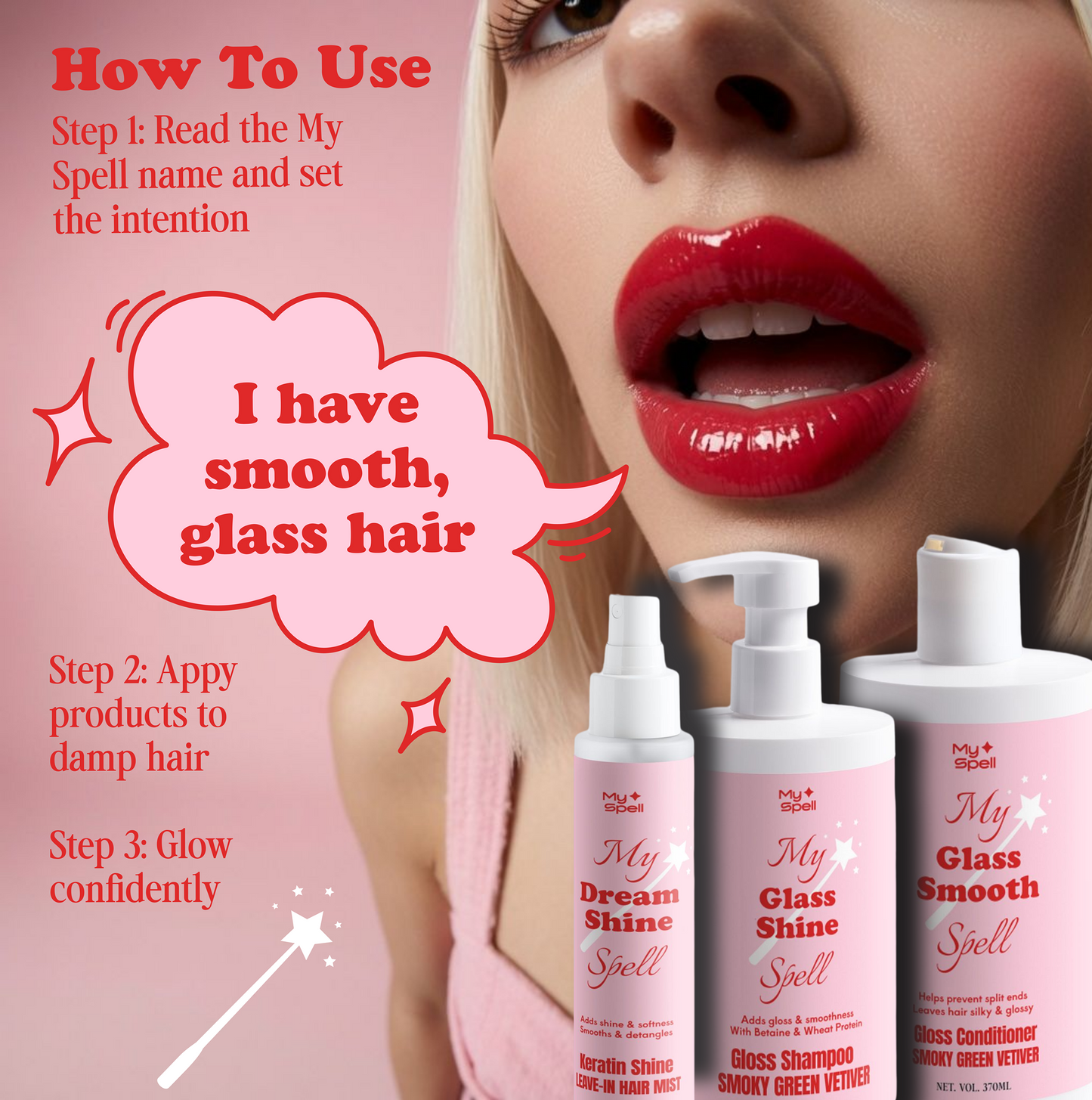 My Glass Hair Spell Bundle