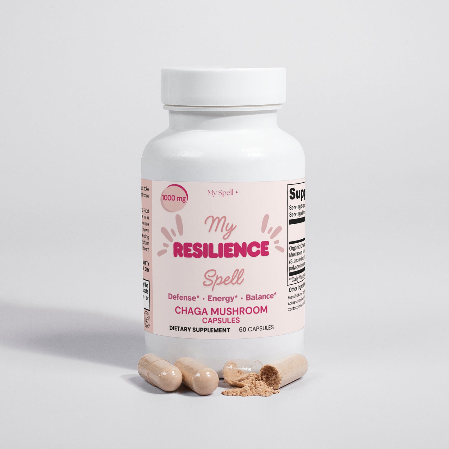 Chaga Mushroom Capsules