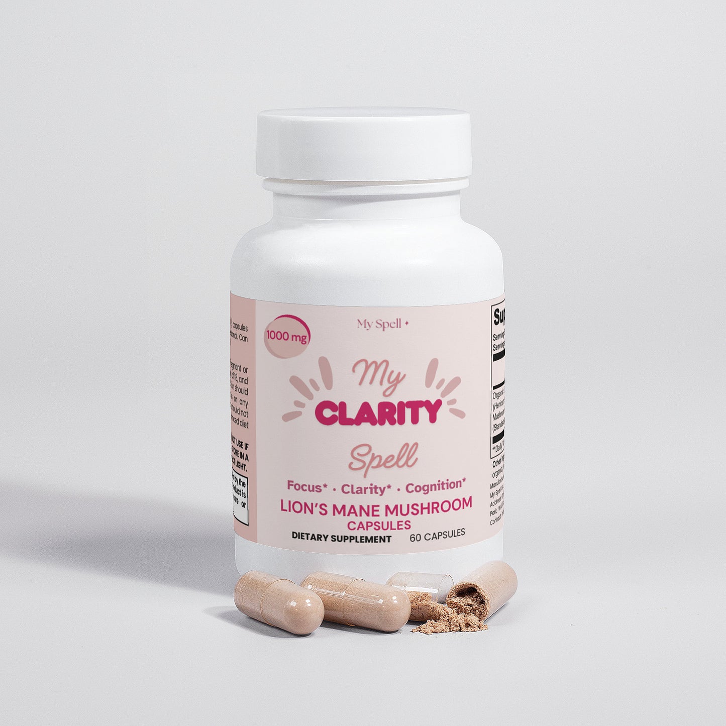 Lion's Mane Mushroom Capsules