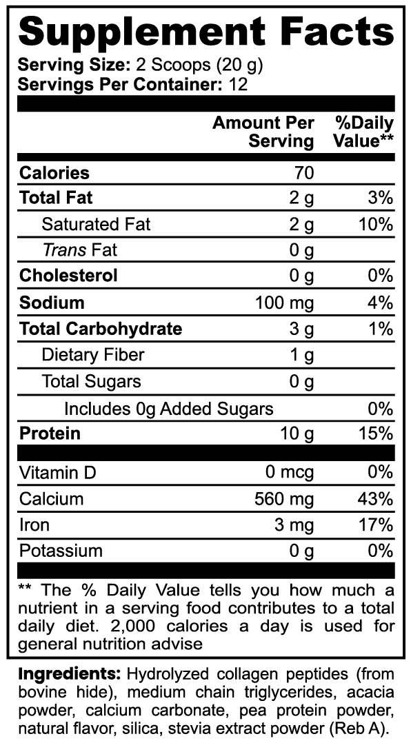Collagen Powder (Vanilla)