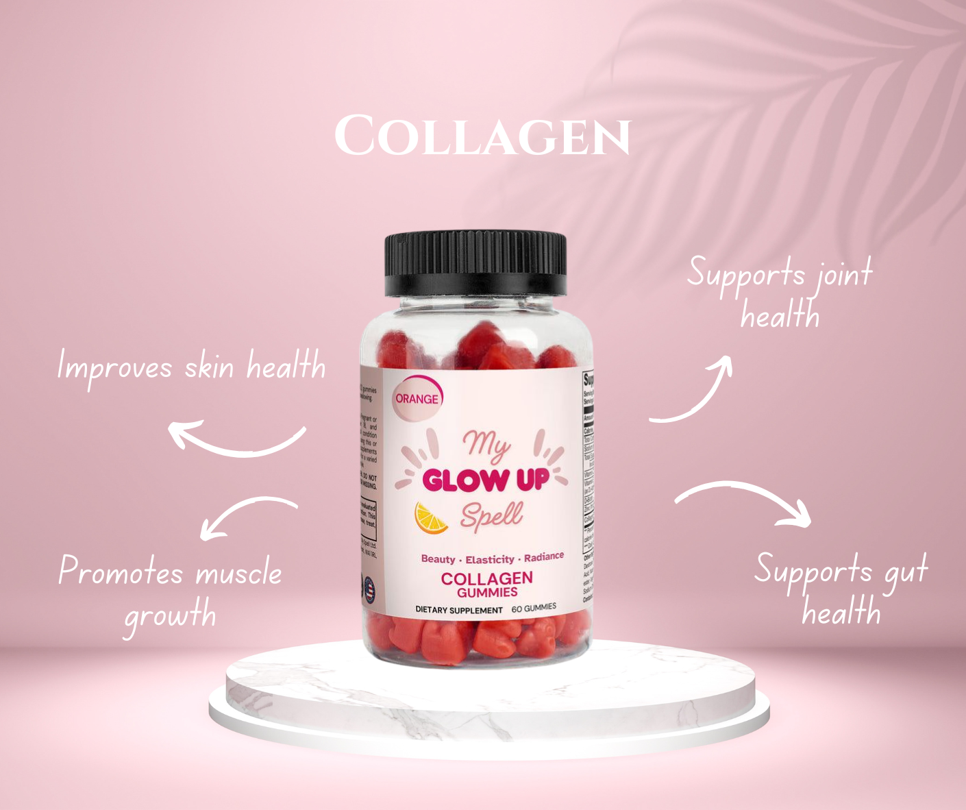 Collagen Gummies (Orange)