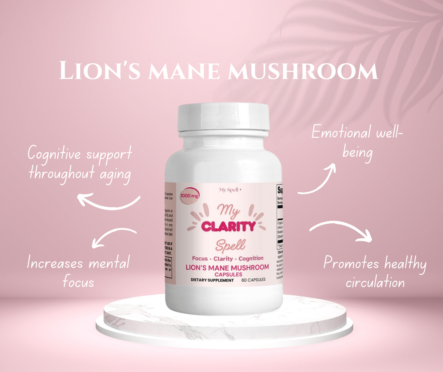 Lion's Mane Mushroom Capsules