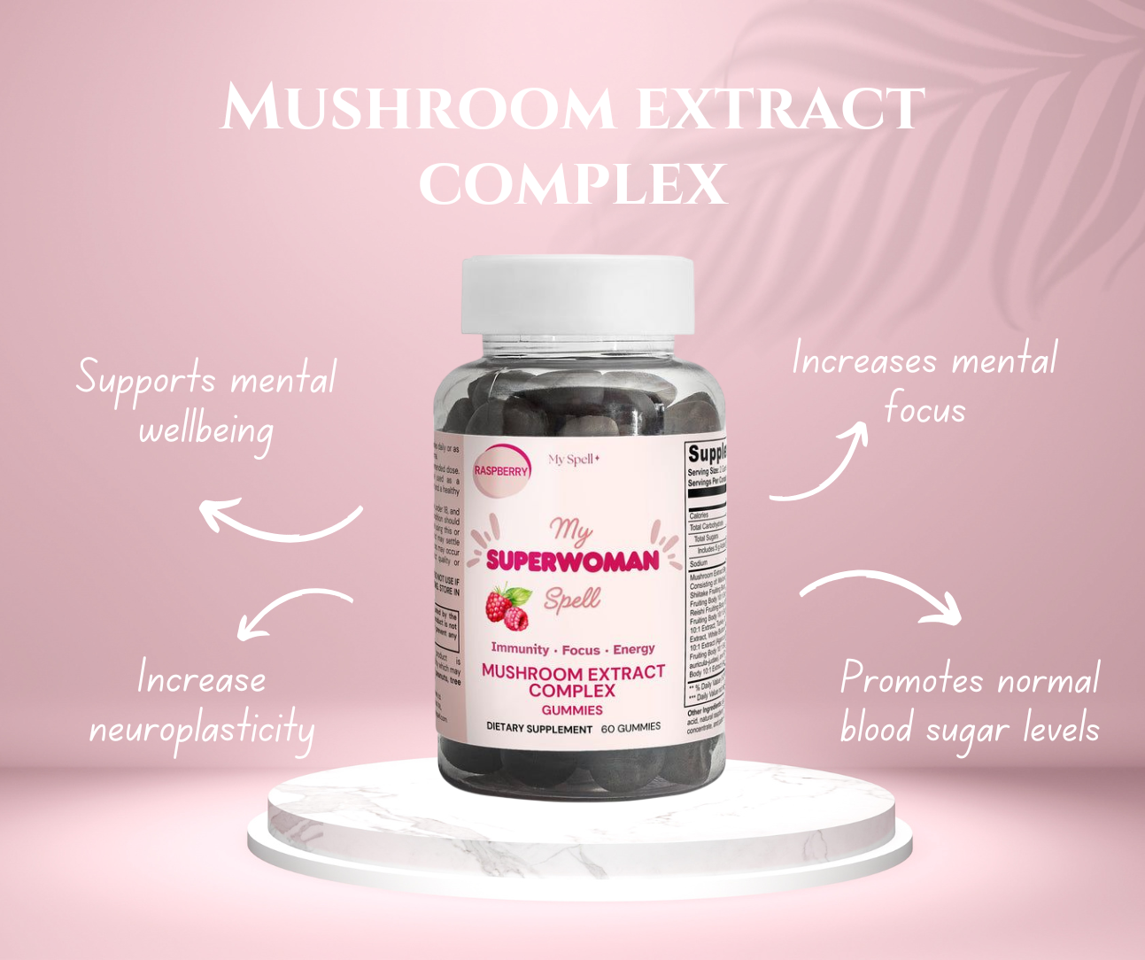 Mushroom Extract Complex Gummies