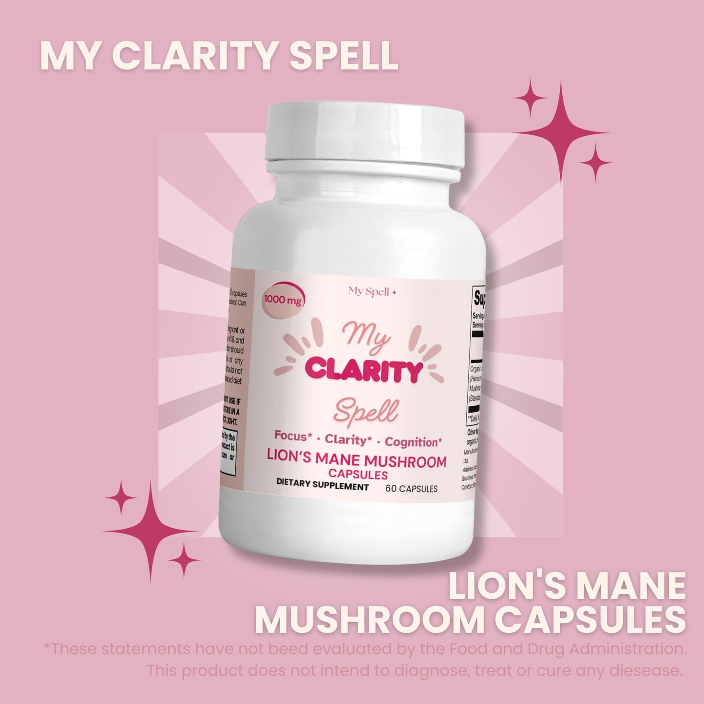Lion's Mane Mushroom Capsules