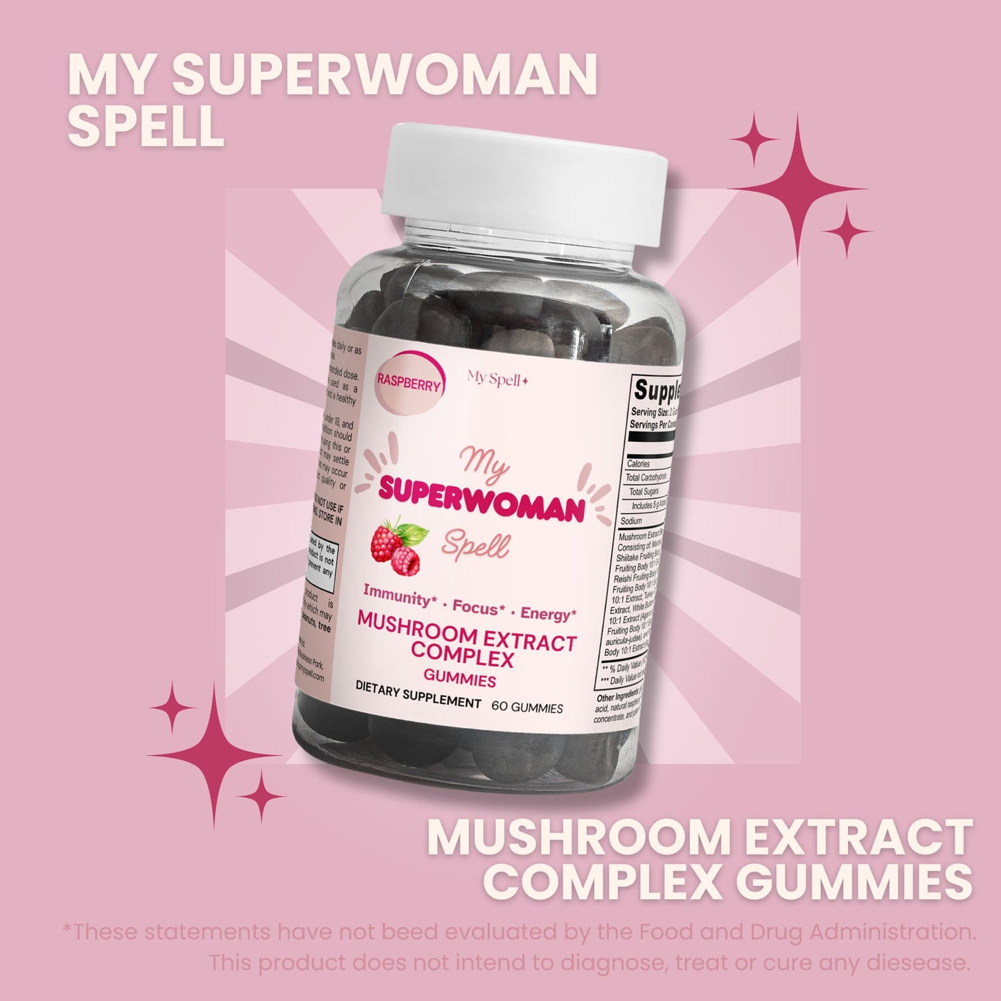 Mushroom Extract Complex Gummies