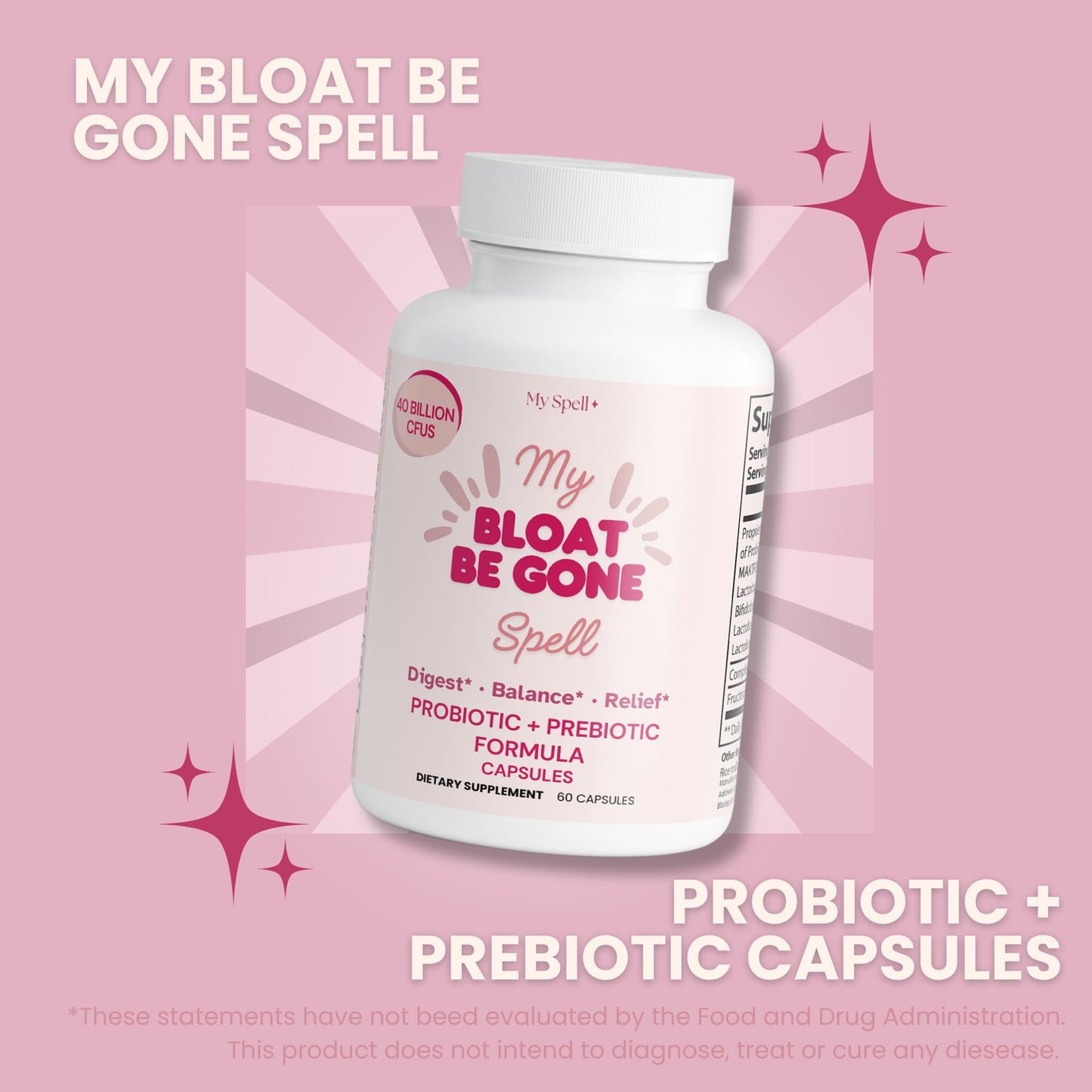 Probiotic + Prebiotic Capsules