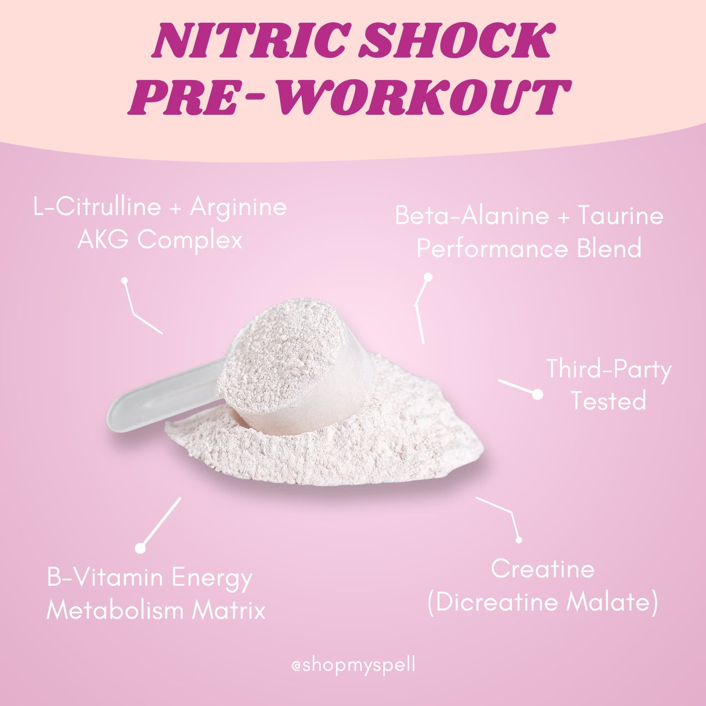 Nitric Shock Pre-Workout Powder (Fruit Punch)