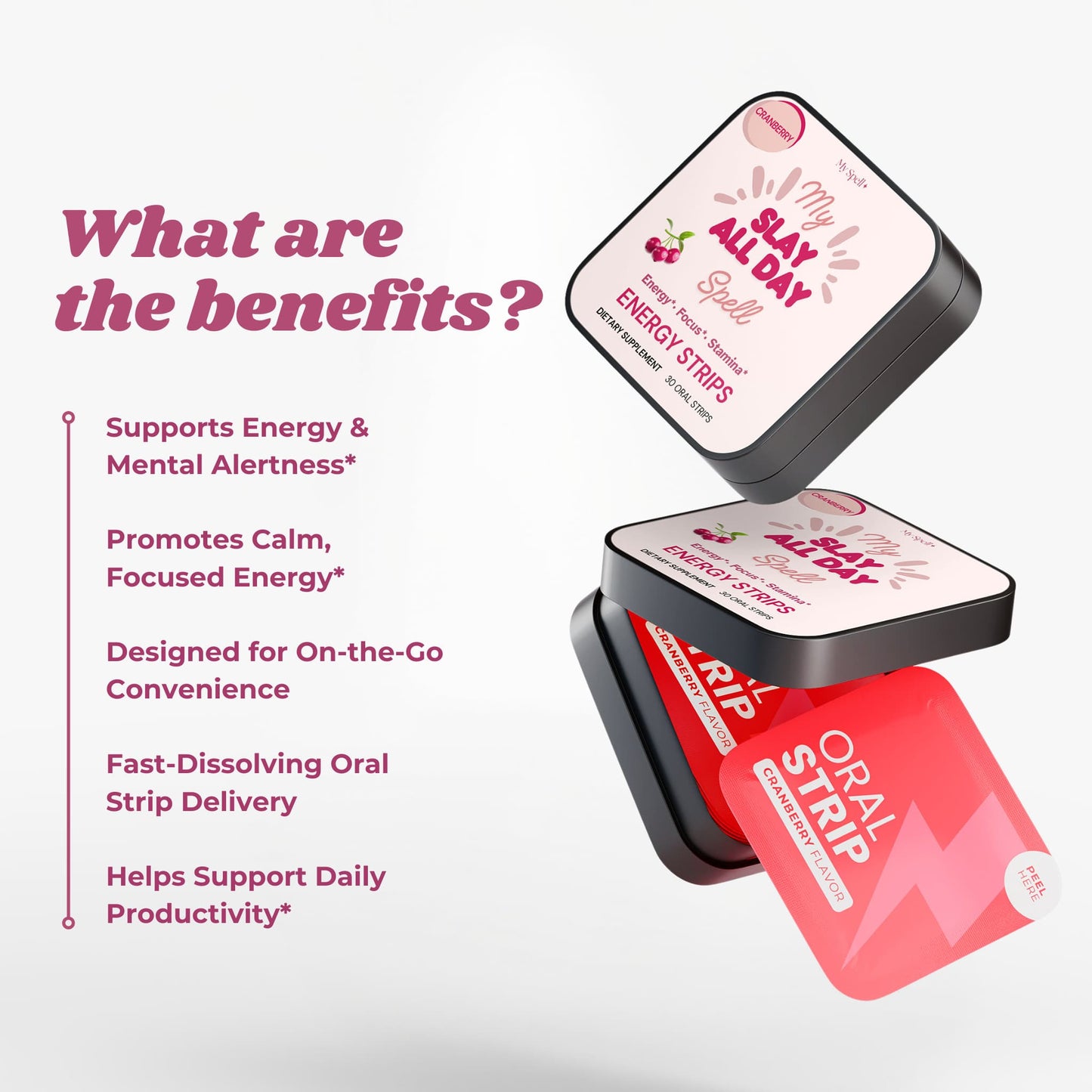 Energy Strips (Cranberry)