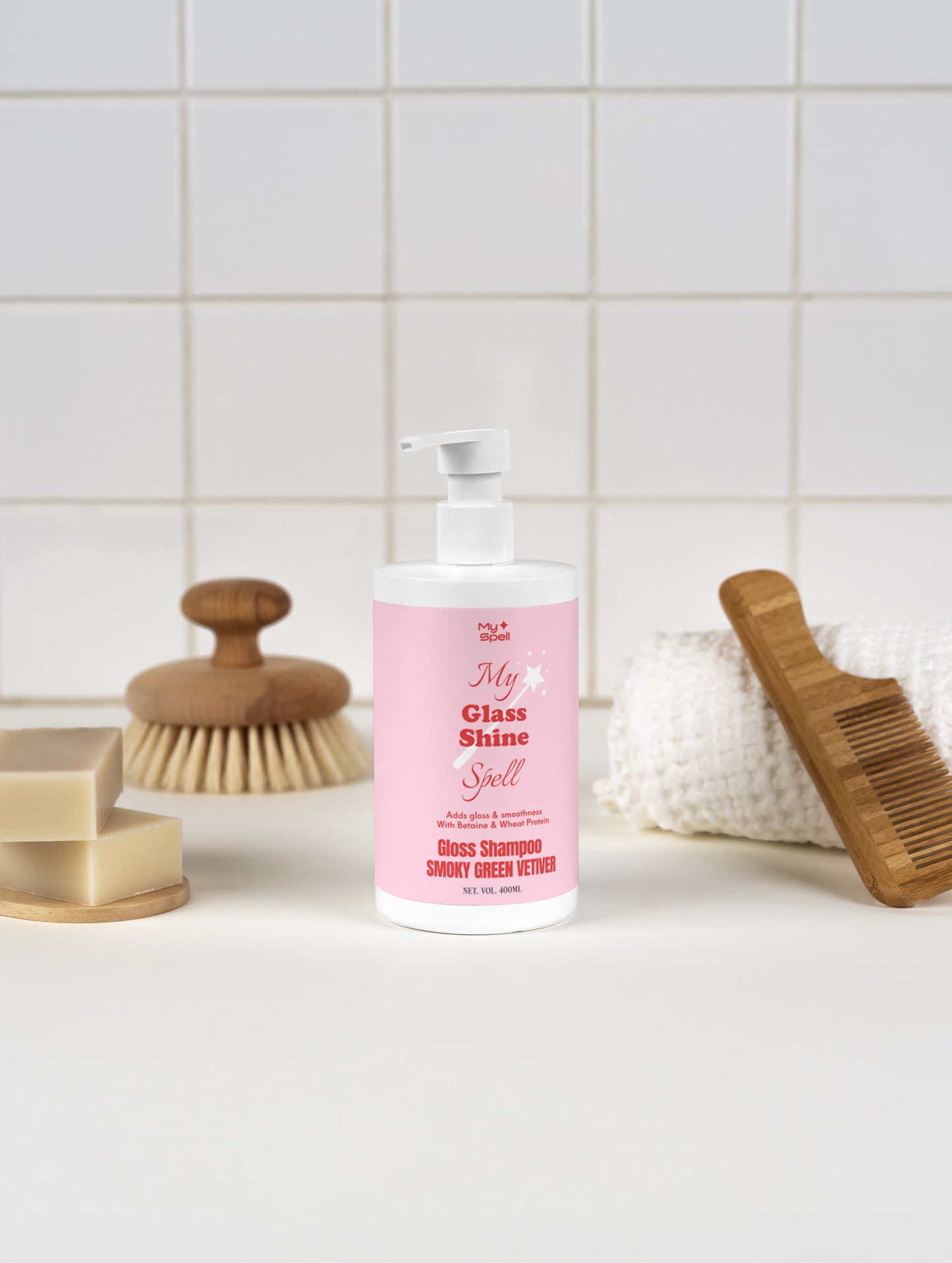 Gloss Shampoo, Smoky Green Vetiver