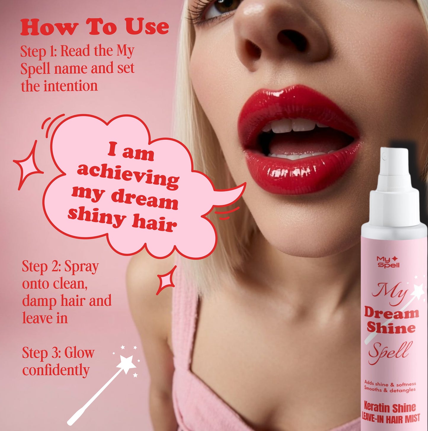 Keratin Shine Leave-In Hair Mist