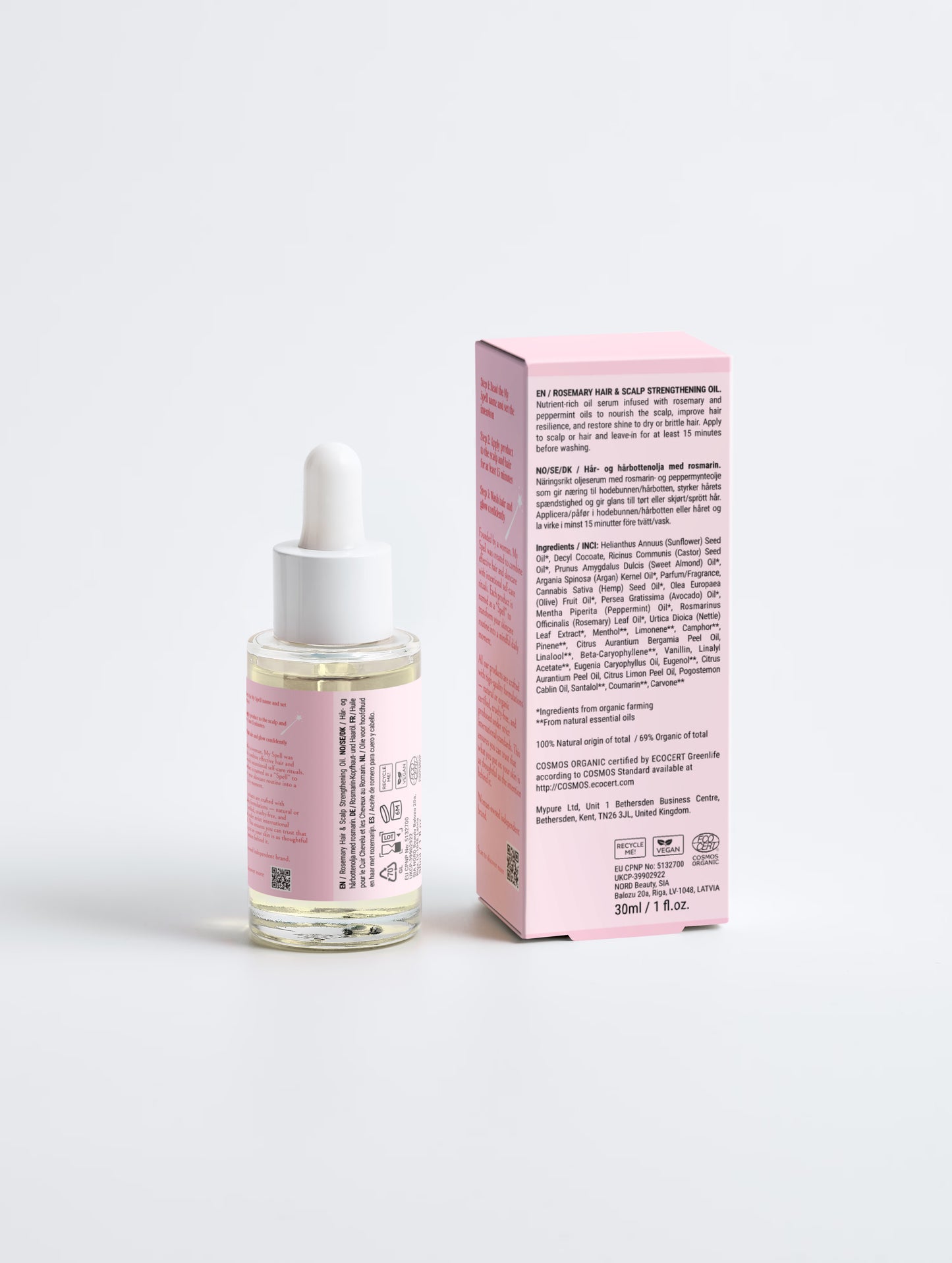 Rosemary Hair & Scalp Strengthening Oil
